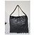 CHANEL Borsa Hobo 22 in pelle di vitello trapuntata lucida nera Nero - vista 2
