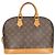 Borsa Louis Vuitton Alma M51130 Monogram marrone per donne - vista 2