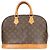 Borsa Louis Vuitton Alma M51130 Monogram marrone per donne - vista 4