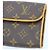 Borsa a vita Pochette Florentine Louis Vuitton Marrone - vista 9
