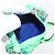 LOUIS VUITTON Portachiavi Mini Keepall Taurillon Illusion MP3284 LV Auth 161455SM Verde - vista 10