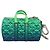 LOUIS VUITTON Portachiavi Mini Keepall Taurillon Illusion MP3284 LV Auth 161455SM Verde - vista 2