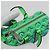 LOUIS VUITTON Portachiavi Mini Keepall Taurillon Illusion MP3284 LV Auth 161455SM Verde - vista 6