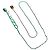 Collana FENDI metallo Blu Verde rosa Auth 165619SAM