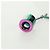 Collana FENDI metallo Blu Verde rosa Auth 165619SAM - vista 8