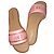 Sandalo Dior Dway Candy Pink 38,5 Rosa Marrone chiaro