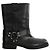 Tory Burch Botas de cuero negro