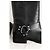 Tory Burch Botas de cuero negro - vista 4
