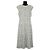 Autre Marque Vestido de algodón blanco