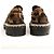 Christian Louboutin Mocassini in pelle marrone - vista 2