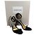 Sandali in satin nero con drappeggio di cristallo Alexandre Vauthier - vista 6