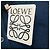 Loewe Navy / Ecru Offenes Rücken-Polo-Pullover Marineblau - Ansicht 6