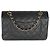 Timeless Borsa classica a doppio flap piccola in caviar nero trapuntato di Chanel - vista 2