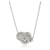 Collana Chopard in oro bianco e diamanti Happy Dreams  - vista 1