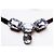 Raffinata parure DOLCE & GABBANA collier orecchini cristalli Argento Multicolore - vista 3