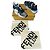 Baskets Fendi Flow en nylon et cuir