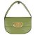 Autre Marque Borsa a spalla in pelle verde