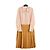 Marni Bicolor Baumwoll-Popeline Kleid mit Plissee-Rock FR38 UK10 US8 Mehrfarben