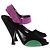 Prada Three-tone Suede Sandals Size 38 Multiple colors - view 2