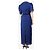 Erdem Blaues Organza-Cloque-Midikleid mit Gürtel - Größe UK 12 - Ansicht 2