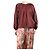 Autre Marque Maroon Celestino shirt blouse - size M Bordeaux