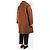 Weekend Max Mara Abrigo teddy marrón - talla UK 14 Castaño - vista 2
