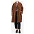 Weekend Max Mara Abrigo teddy marrón - talla UK 14 Castaño - vista 3