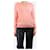 Eric Bompard Rosa Kaschmir V-Ausschnitt Pullover - Größe L Pink  - Ansicht 3