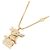 Collar Péndulo de Oro Louis Vuitton Dorado