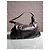 Borsa a mano Gucci Jockey Hobo in pelle nera Nero - vista 2