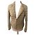 Autre Marque Chaqueta de plumas Madeleine beige con relleno de plumas