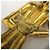 Spilla Chanel Coco Chanel Mademoiselle GP Oro D'oro - vista 4