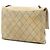 Chanel Borsa in Suede Marrone Trapuntata con Etichetta Retro Beige - vista 2