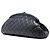 Clutch Chanel in pelle di agnello trapuntata nera Timeless Kisslock Nero - vista 2