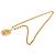 Collar Colgante de Moneda Baño de Oro 31 Rue Cambon de Chanel Dorado
