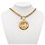 Collar Colgante de Moneda Baño de Oro 31 Rue Cambon de Chanel Dorado - vista 6