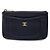 Executive Monedero ejecutivo de piel de ternera azul Chanel Azul marino