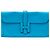 Hermès Jige Elan 29 in Blu Swift Turchese