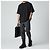 Borsa Tote Prada in pelle Spazzolato nera Nero - vista 6