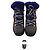 Stivali in shearling con lacci Chanel CC in suede grigio - vista 11