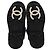 Stivali in shearling con lacci Chanel CC in suede grigio - vista 6