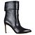 Francesco Russo Botas de cuero Negro - vista 3
