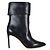 Francesco Russo Botas de cuero Negro