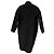 Stella Mc Cartney  Stella Mccartney Hidden Buttoned Coat in Black Wool - view 3