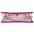 Borsa a spalla Small Betty Chain in PVC rosa di Saint Laurent - vista 4