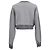 Sudadera de Fleece Miu Miu en Algodón Gris - vista 3
