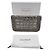 Bolso de mano de seda plateada adornado con cristales Balmain Plata - vista 11