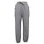 Pantalones de chándal de algodón gris con logo bordado Miu Miu