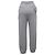 Pantalones de chándal de algodón gris con logo bordado Miu Miu - vista 3