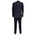 Blazer e pantaloni a righe a un bottone Lanvin in lana blu navy - vista 3